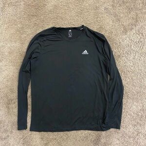 Mens Adidas Climalite Shirt size Large/ Black